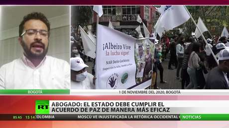 Abogado del exjefe de la antigua guerrilla FARC: El Estado debe cumplir el acuerdo de paz de manera más eficaz