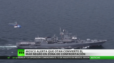 Moscú alerta que la OTAN convierte el mar Negro en zona de confrontación