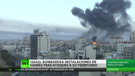 Israel bombardea instalaciones de Hamás tras ataques a su territorio
