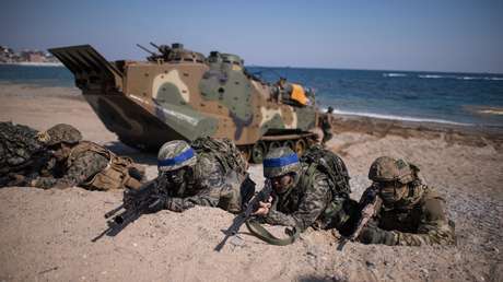 Las maniobras conjuntas entre Washington y Seúl son un "ensayo de guerra" y de "ataque preventivo", afirma el embajador de Corea del Norte en Rusia