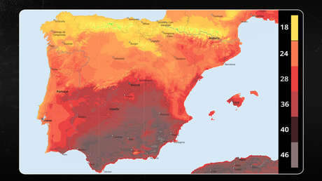 Un famoso presentador afirma que España está "en la antesala del infierno" debido a la ola de calor (VIDEO) 