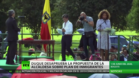 Duque desaprueba la propuesta de la alcaldesa de Bogotá sobre el plan de inmigrantes