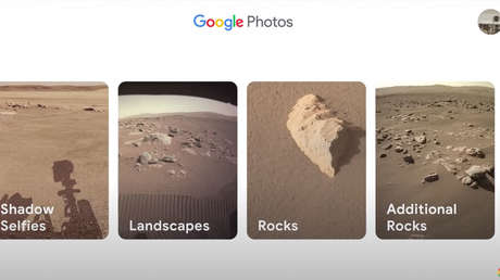 VIDEO: Así sería la cuenta en Google Fotos del róver Perseverance de la NASA