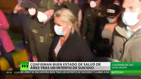 Confirman en Bolivia el buen estado de salud de Áñez tras su intento de suicidio
