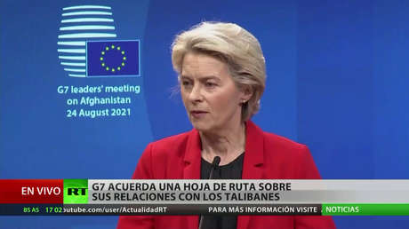 El G7 acuerda una hoja de ruta para sus relaciones con el Talibán, pero sin reconocer su régimen