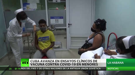 Cuba avanza en los ensayos clínicos de la vacuna contra el covid-19 en menores