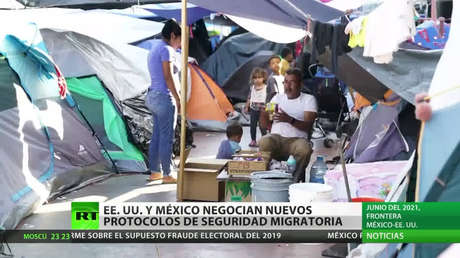 EE.UU. y México negocian nuevos protocolos de seguridad migratoria