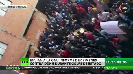 El embajador de Bolivia ante la ONU presentó un informe final sobre la violación de DD.HH. durante el golpe de Estado del 2019
