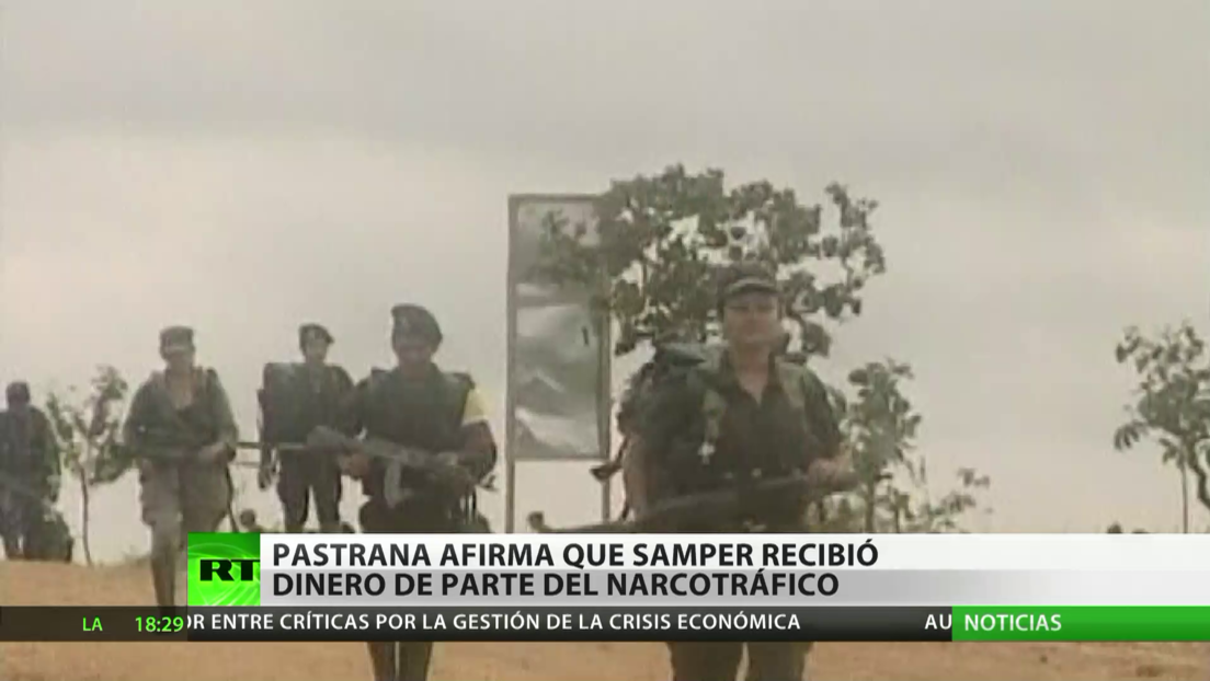 Colombia: El expresidente Andrés Pastrana afirma que su predecesor recibió dinero del narcotráfico