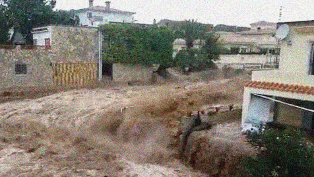 VIDEOS: Un temporal con lluvias torrenciales afecta a España y deja fuertes inundaciones en Cataluña