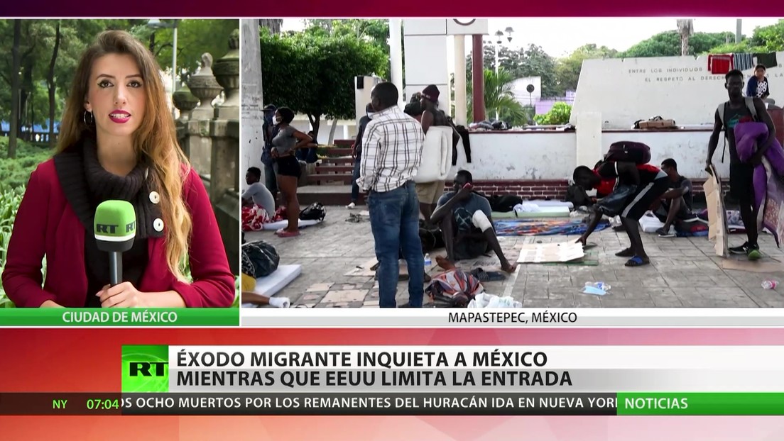 Éxodo migrante inquieta a México mientras que EE.UU. limita la entrada