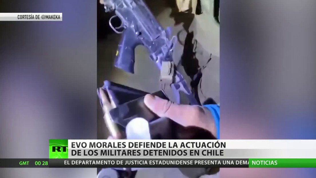 Evo Morales defiende la actuación de los militares bolivianos detenidos en Chile