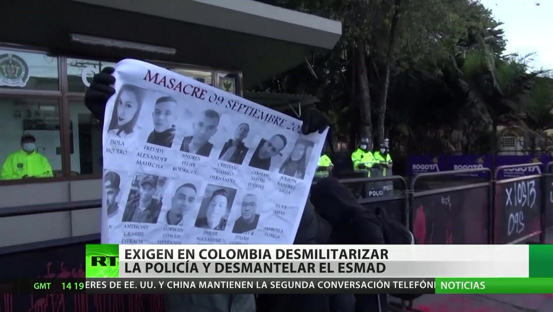 Colombia: Exigen desmilitarizar la Policía y desmantelar el Esmad