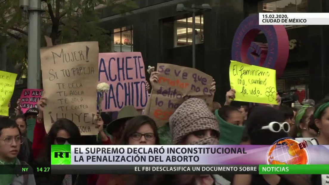 La Corte Suprema de México declaró inconstitucional la penalización del aborto
