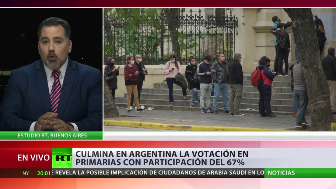 Culmina en Argentina la votación en primarias con una participación del 67 %