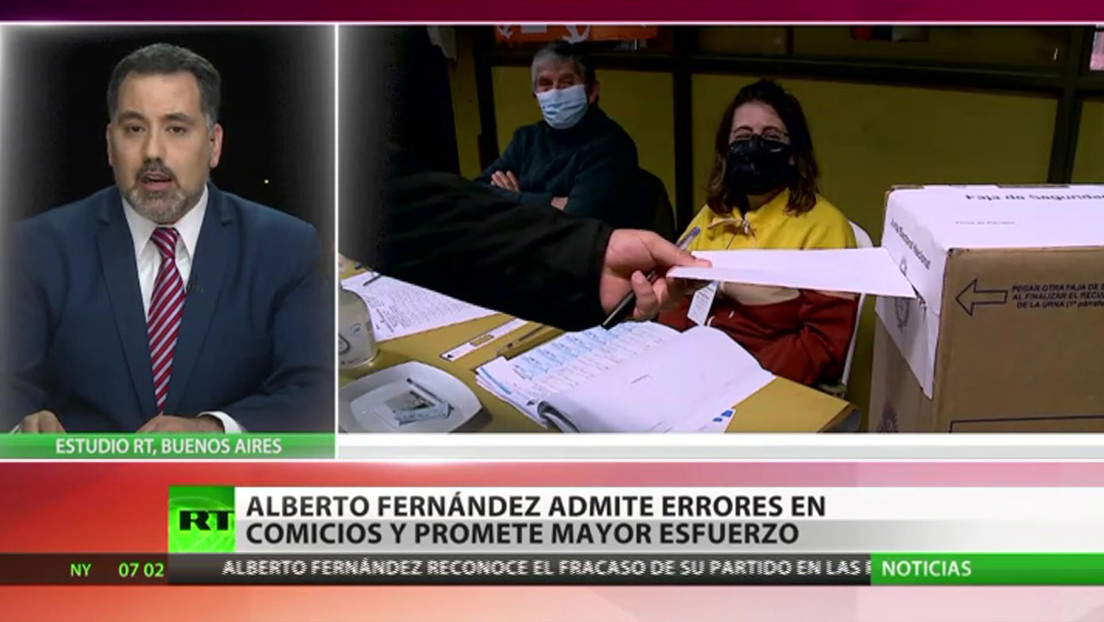 Alberto Fernández admite errores tras los comicios y promete un mayor esfuerzo