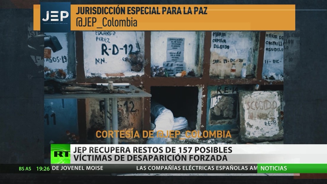 Colombia: La JEP recupera los restos de 157 posibles víctimas de desaparición forzada
