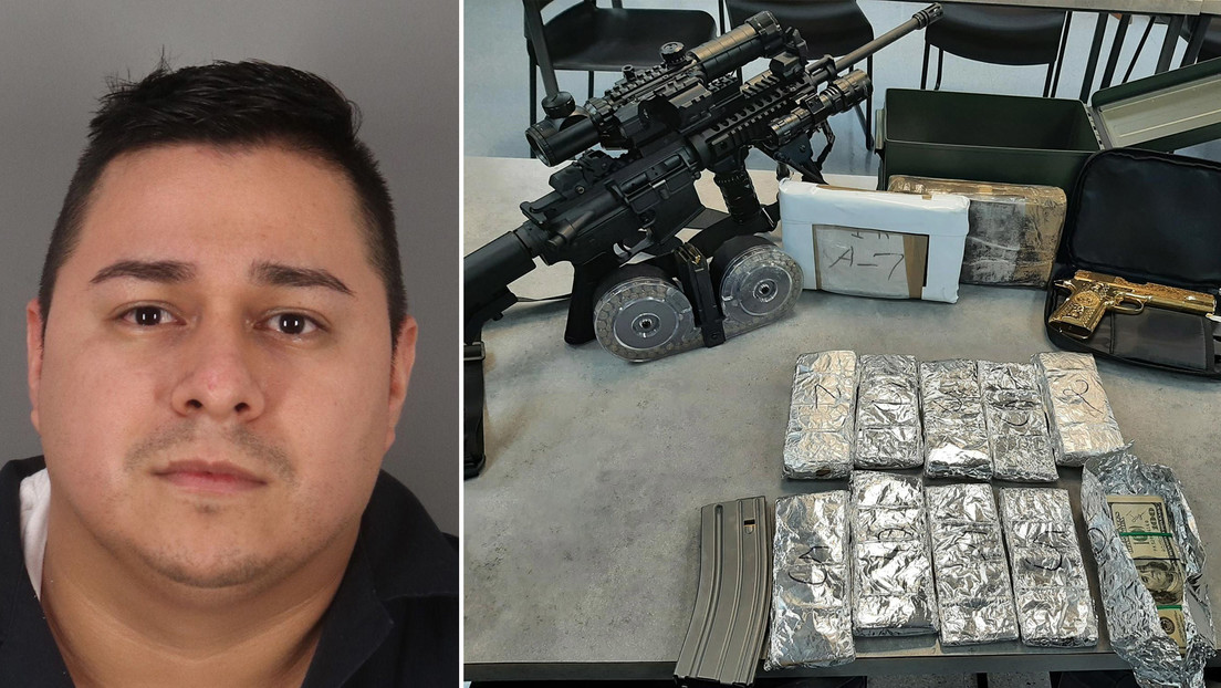 Confiscan dos kilos de cocaína, 44.000 dólares, un rifle y una pistola chapada en oro tras una parada de tráfico rutinaria de un hombre "nervioso"