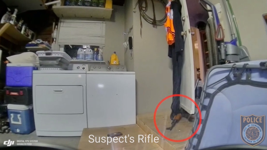 VIDEO: Policías de EE.UU. usan un dron para escudriñar la vivienda de un agresor armado tras un intercambio letal de disparos