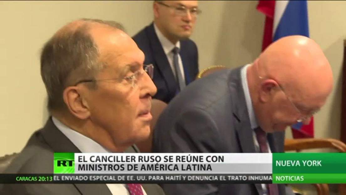 El canciller ruso se reúne con ministros de América Latina