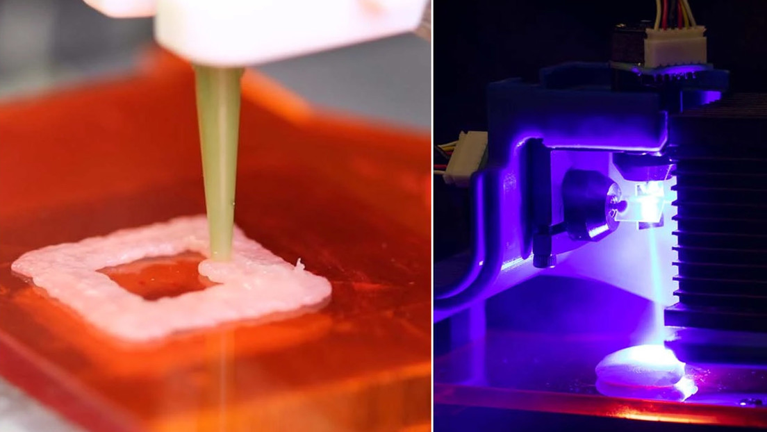 Ingenieros imprimen pollo en 3D y luego lo cocinan con rayos láser (VIDEO)