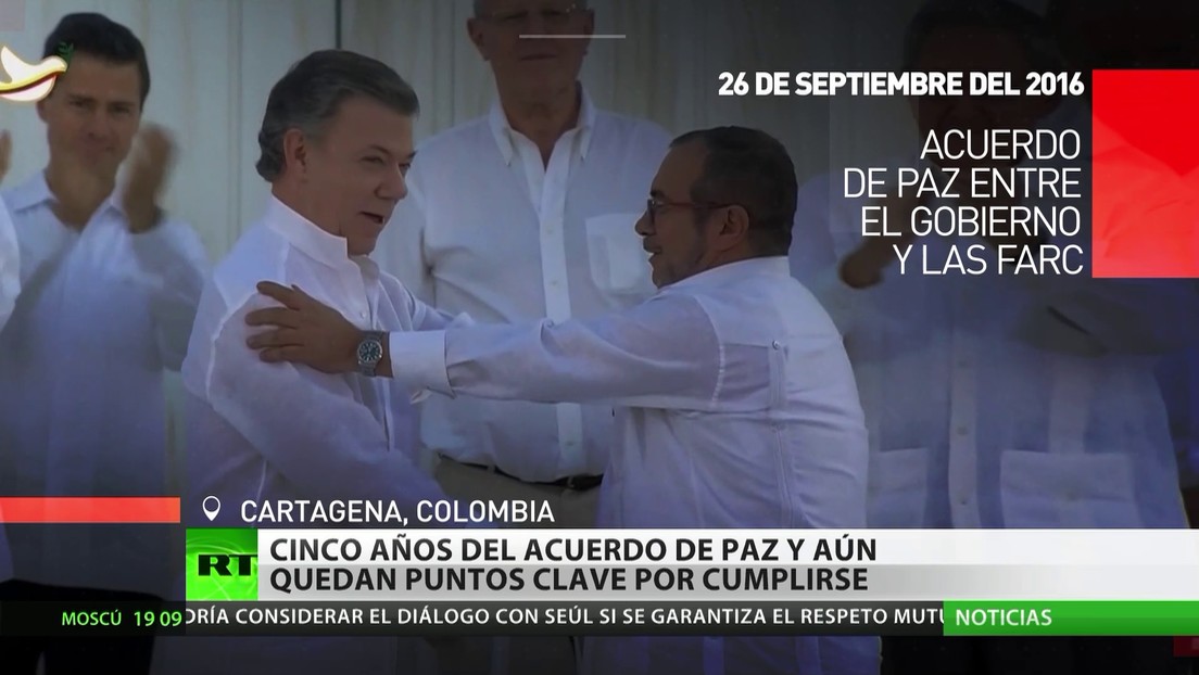 Cinco años del Acuerdo de Paz en Colombia y aún quedan puntos clave por cumplirse
