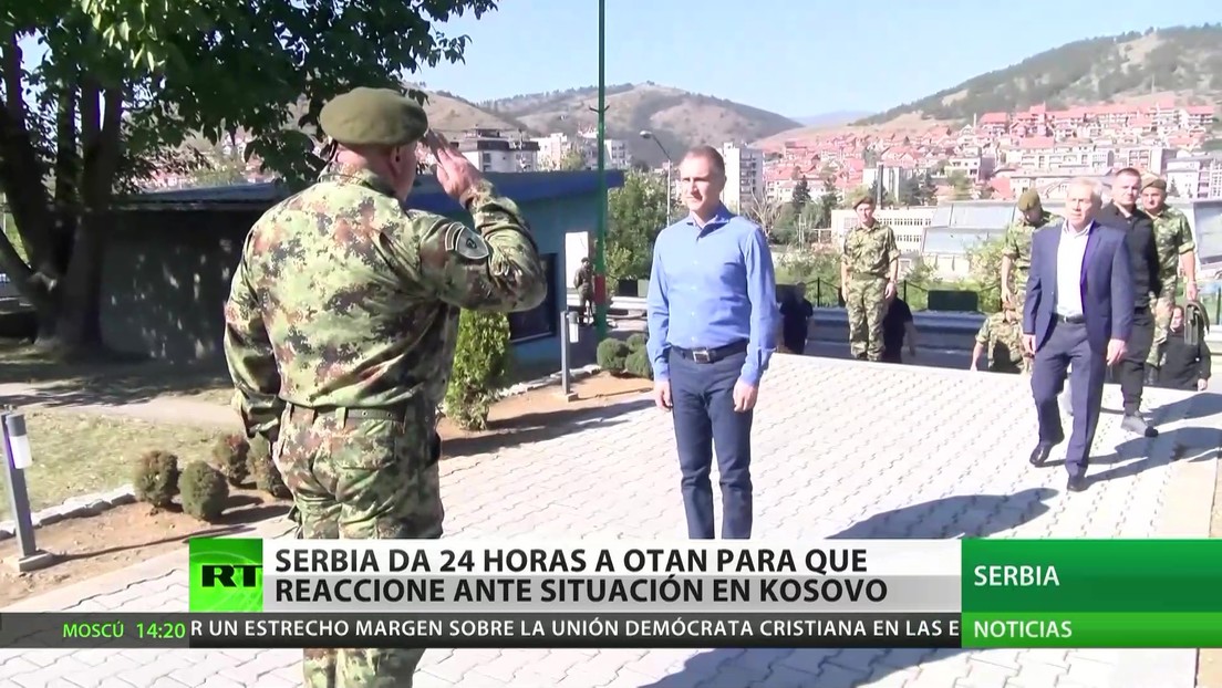 Serbia da 24 horas a la OTAN para que reaccione ante la escalada en Kosovo