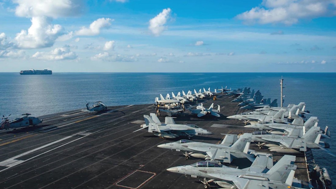 VIDEO: EE.UU. envía una poderosa agrupación naval encabezada por un portaviones al mar de la China Meridional