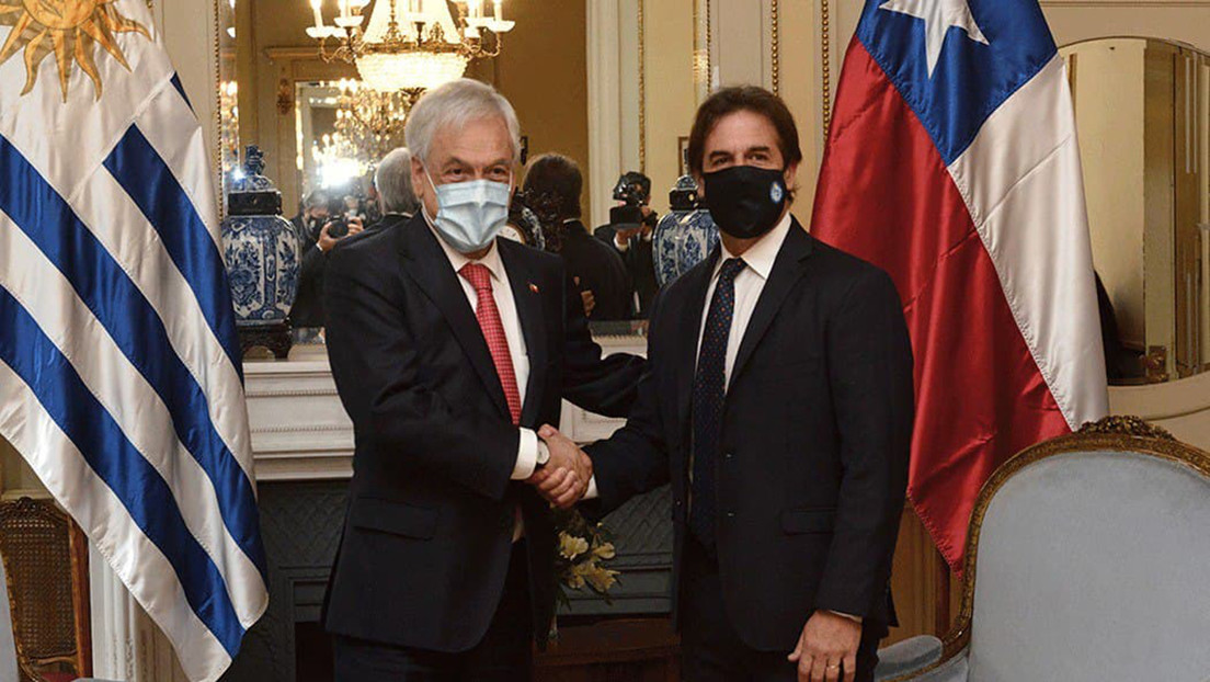 Los presidentes de Chile y Uruguay se reúnen en Montevideo con una agenda centrada en la economía y el covid-19