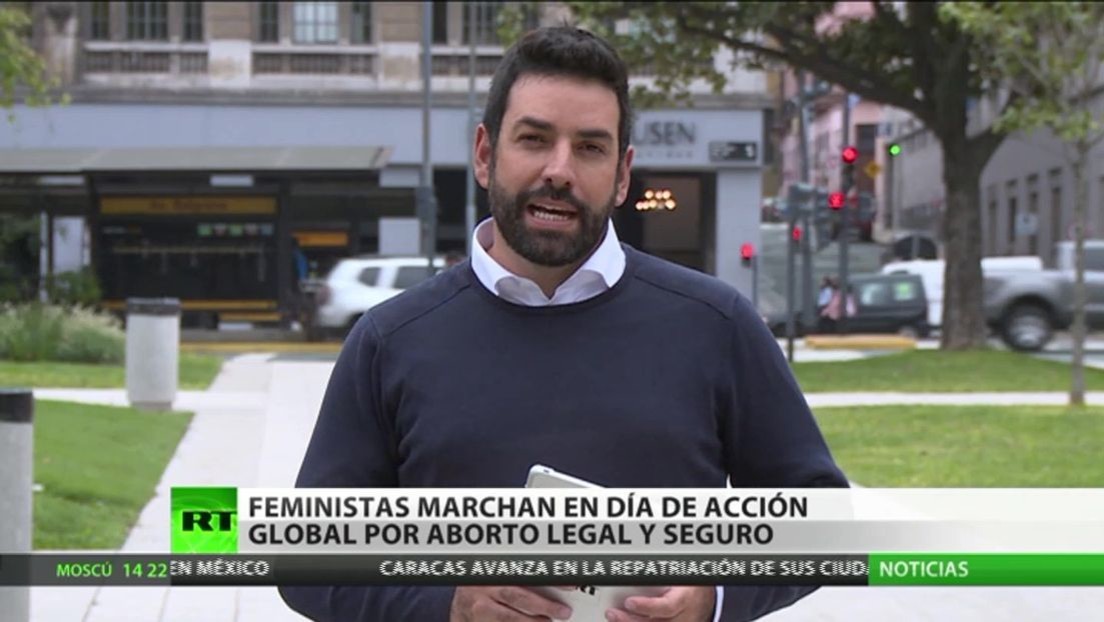 Feministas marchan en el Día de Acción Global por un aborto legal y ...