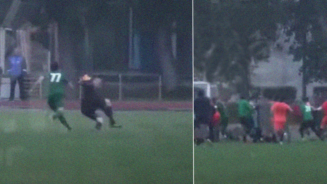 Un partido de fútbol 'amateur' termina en una pelea masiva entre jugadores y aficionados en Rusia (VIDEO)