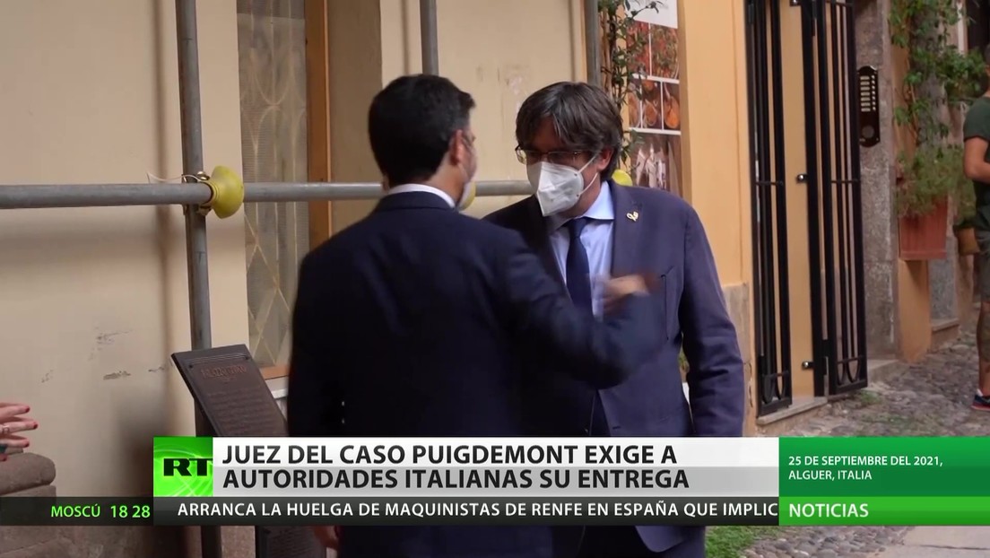 La Justicia española exige a las autoridades italianas la extradición de Carles Puigdemont