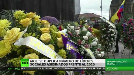 Misión de Observación Electoral de Colombia: se duplica el número de líderes sociales asesinados frente a 2020