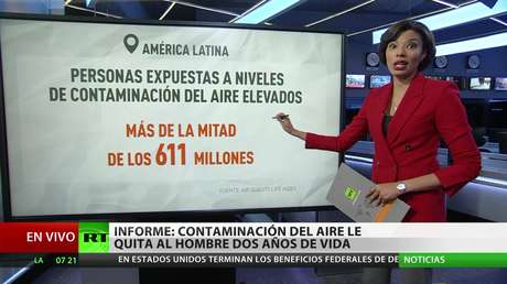 La contaminación del aire resta dos años de vida, según un informe