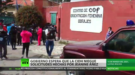 Gobierno boliviano espera que la Comisión Interamericana de Derechos Humanos niegue las solicitudes de Jeanine Áñez