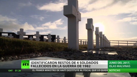 Argentina: Identifican restos de 4 soldados fallecidos durante la guerra de 1982