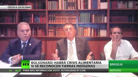 Bolsonaro: El reconocimiento de las tierras indígenas amenaza con una crisis alimentaria