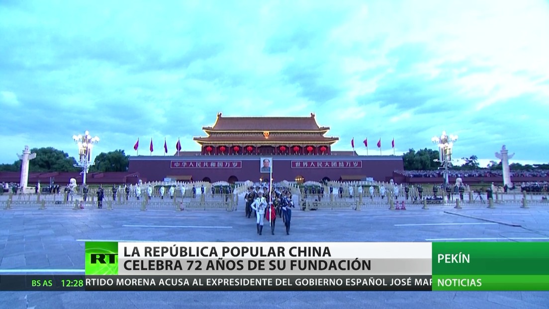 La República Popular China celebra los 72 años de su fundación