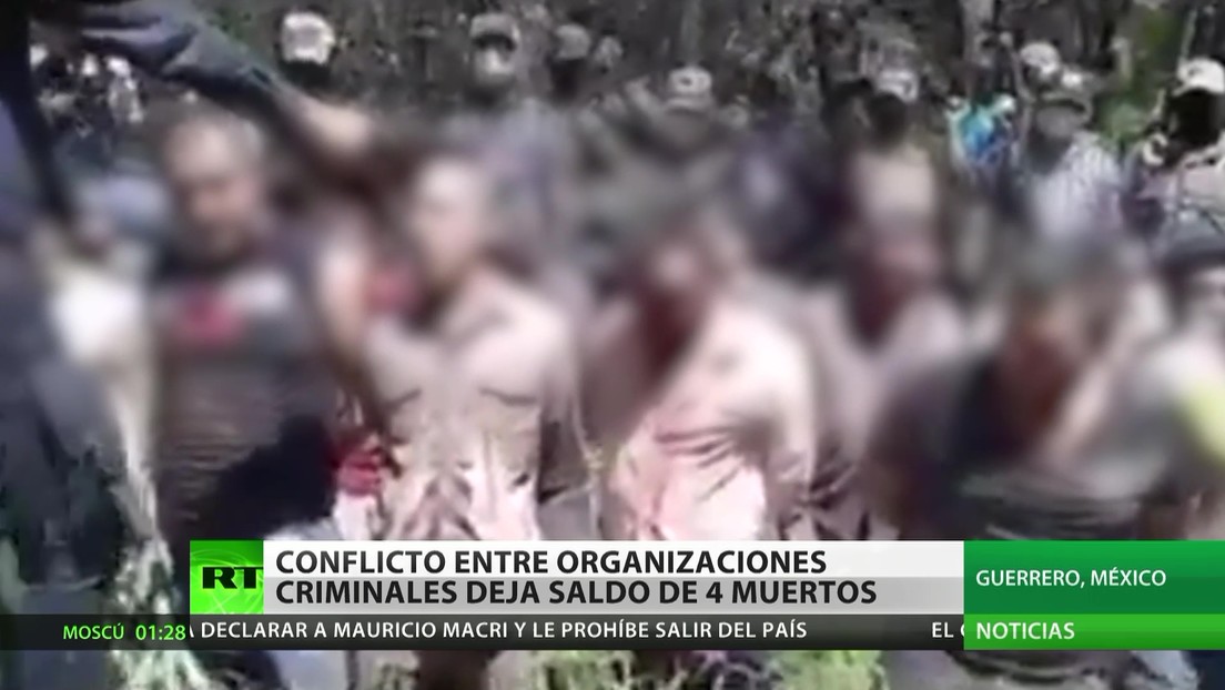Conflicto entre organizaciones delictivas deja en México un saldo de cuatro muertos