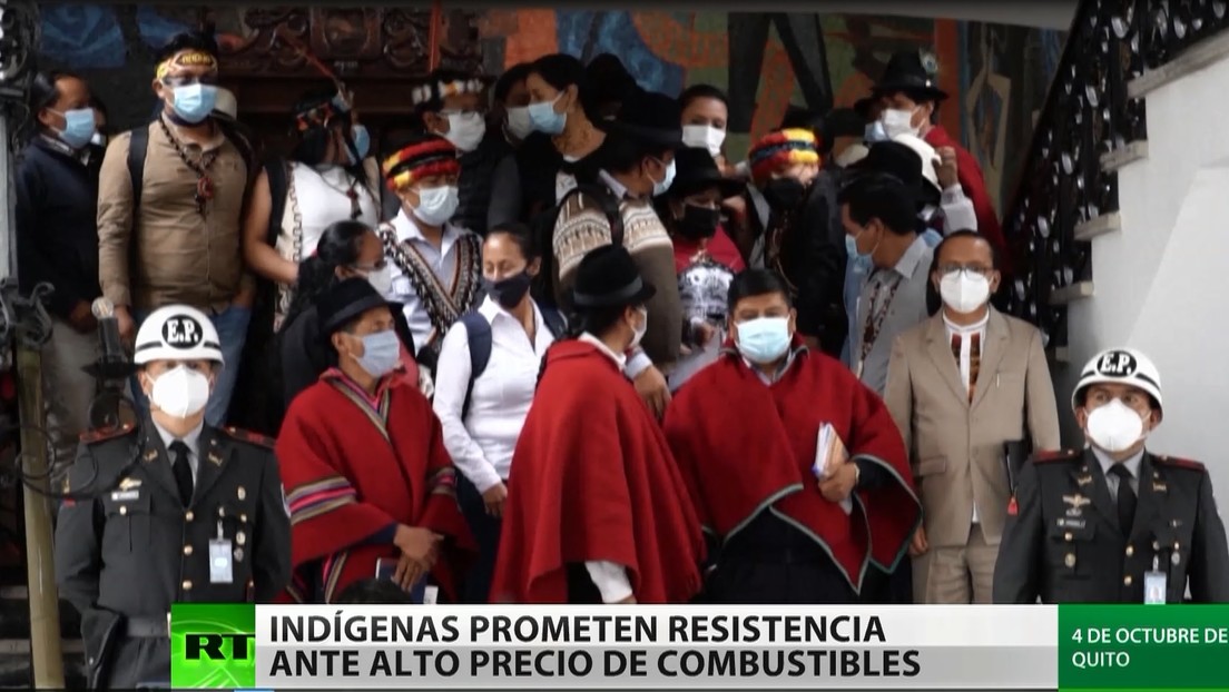 Indígenas ecuatorianos prometen resisitencia ante el aumento del precio de los combustibles
