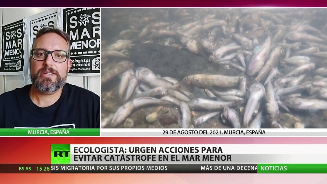 Ambientalistas en España exigen al Gobierno medidas para salvar el mar Menor
