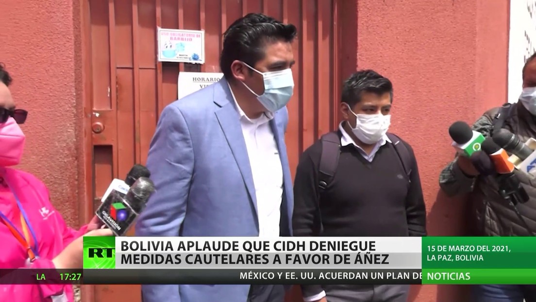 Bolivia aplaude la decisión de la CIDH con respecto a medidas cautelares para Jeanine Áñez