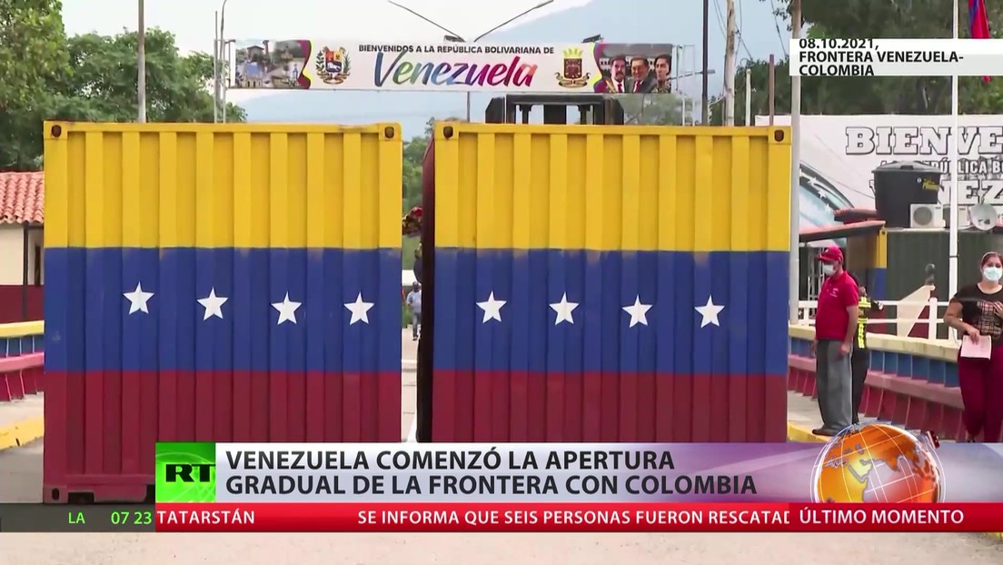 Venezuela comienza la apertura gradual de la frontera con Colombia