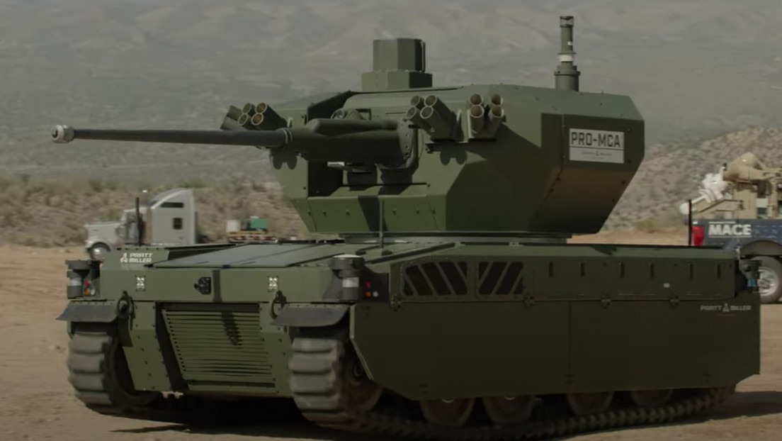 Prueban en EE.UU. el potencial de fuego de un nuevo robot de combate híbrido (VIDEO)