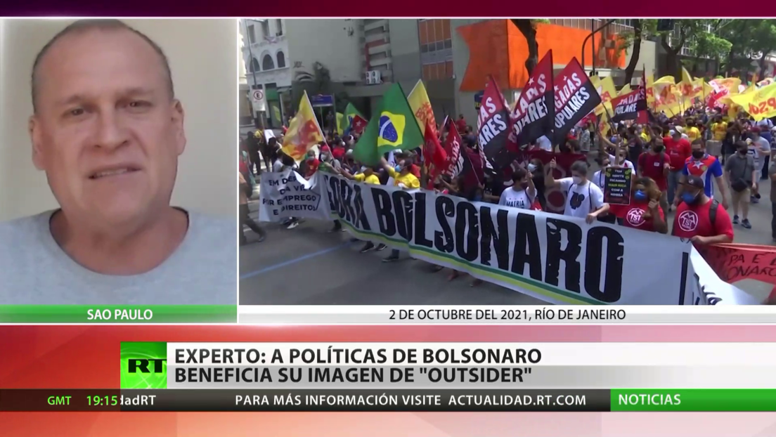 Experto: "Bolsonaro se presenta como un 'outsider', como alguien que es una figura antipolítica"