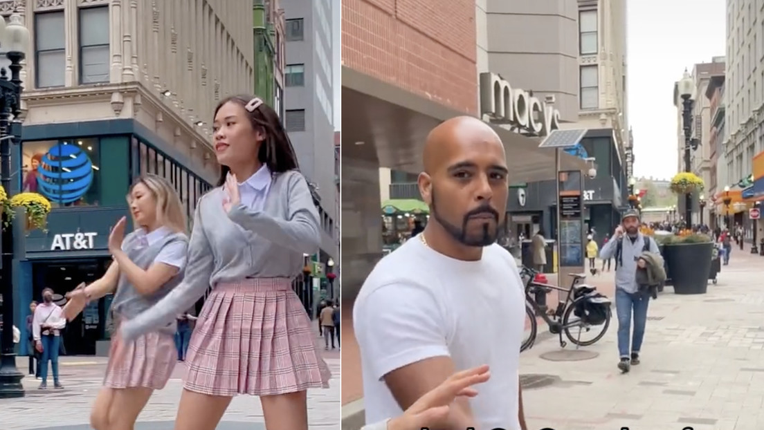 Un hombre acosa a jóvenes asiáticas que bailaban K-pop en EE.UU. y les acusa de "comunismo" por usar mascarillas