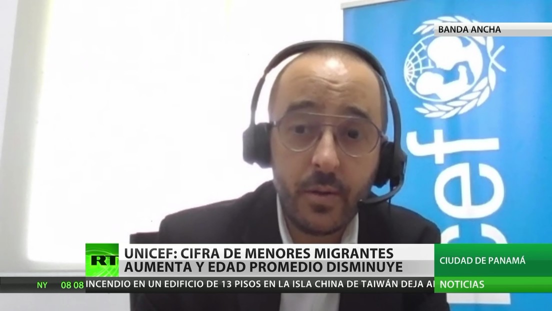Unicef: La cifra de migrantes aumenta y su edad promedio disminuye