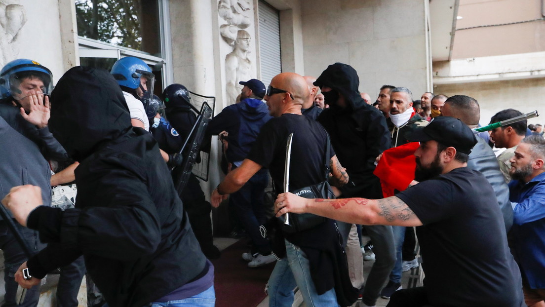 El fascismo contra los sindicatos, algo más que un sábado en Roma