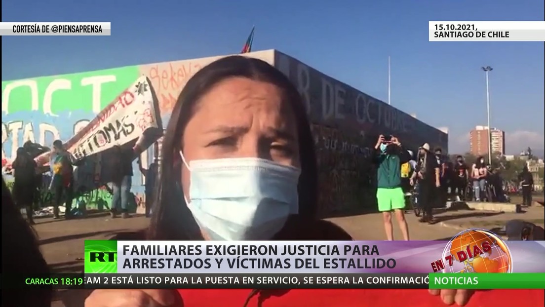 Chile: Familiares exigieron justicia para los arrestados y las víctimas del estallido de 2019
