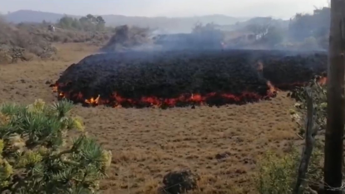 VIDEO: Graban el sonido que emite la lava del volcán de La Palma y es similar a vidrio roto